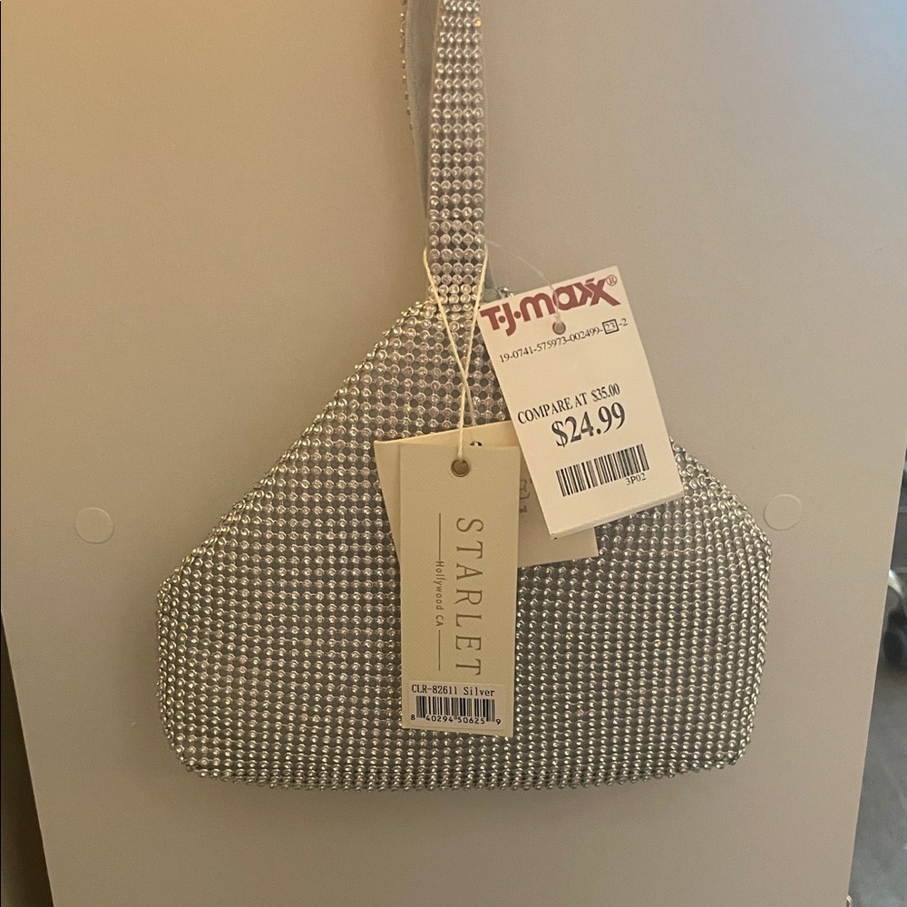 Glittery mini purse